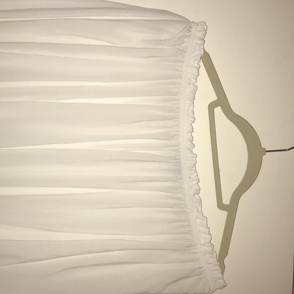 White off the shoulder brandy blouse - Picture 2 of 2